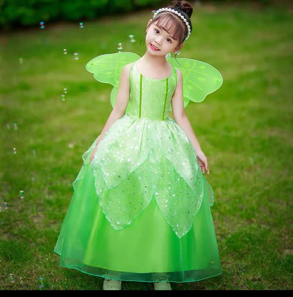 Amazon.com: Kids Girls Cinderella Costume Princess Dress Up Fancy Butterfly  Tulle Long Gown+Accessories Fairy Dress Birthday Party Halloween Christmas  Carnival Cosplay Cinderella Light Blue Short Sleeve 4-5 Years : Clothing,  Shoes &