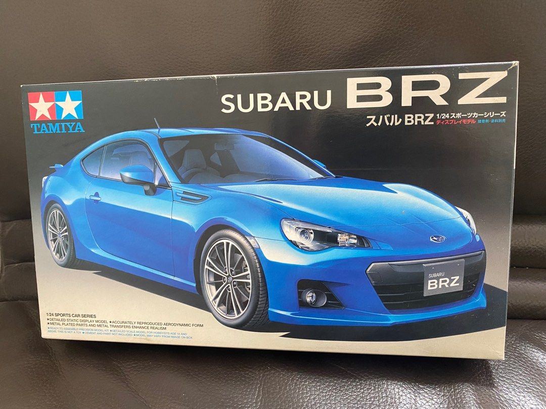 1/24 Tamiya Subaru BRZ 田宮模型車, 興趣及遊戲, 玩具& 遊戲類- Carousell