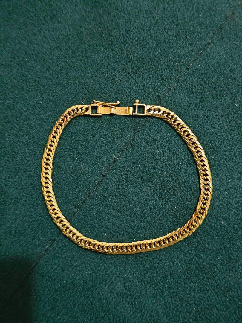 18k japan gold bracelet, Women's Fashion, Jewelry & Organizers
