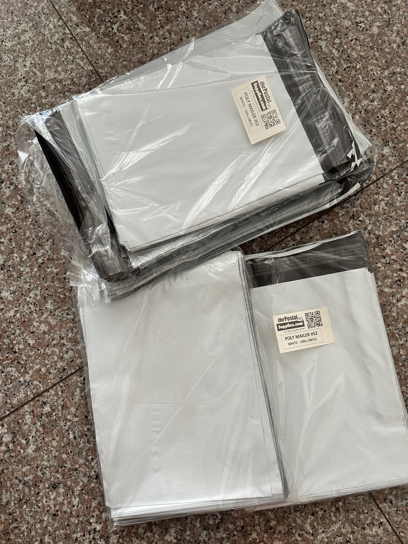 Buste Spedizione 200 10X13 White Poly MAILERS ENVELOPES Bags 10X13 (Total 200 Bags Voliera Per Esterno - Foto 8