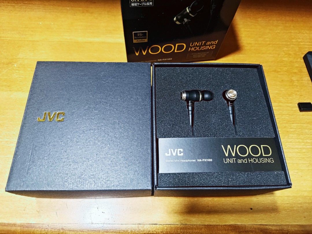 中古）8成新JVC HA-FX1100 木耳機FX1100 FX1200 earphone headphone