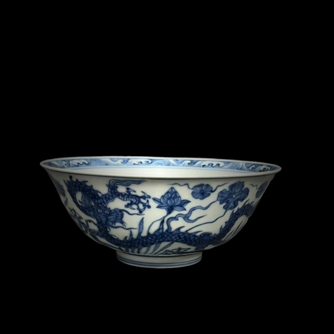 古董瓷器收藏：明弘治青花龍紋碗（入明）收藏品級別💎💎💎, 興趣及遊戲