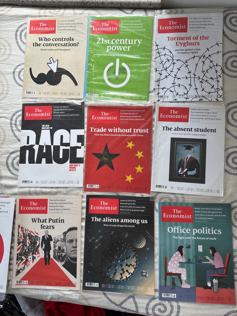 全新未拆2020年economist, 興趣及遊戲, 書本& 文具, 雜誌及其他- Carousell