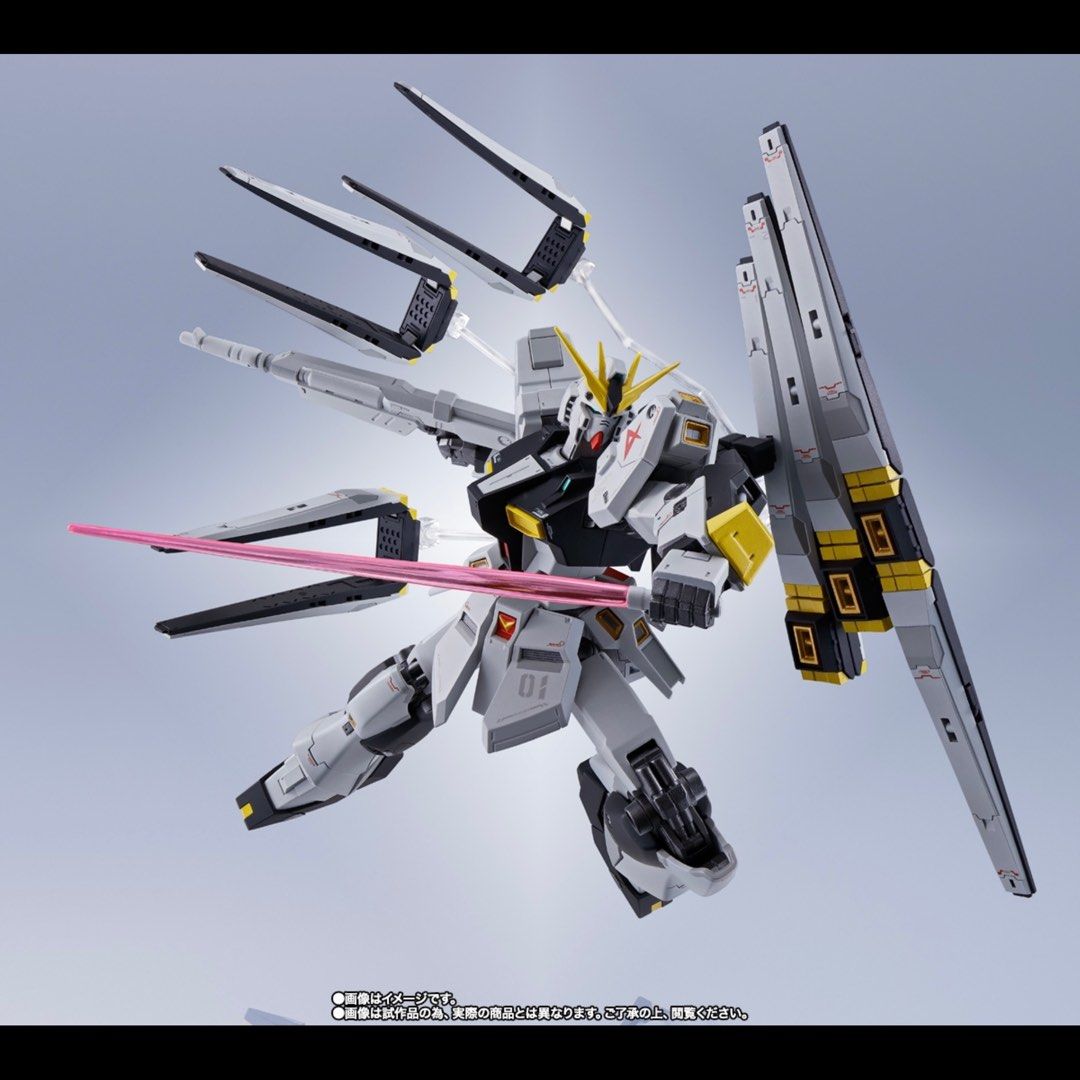 全新 日版 魂限 MRS V 高達 雙浮游炮 裝備型 Metal Robot 魂 Nu Gundam Double Fin Funnel ...