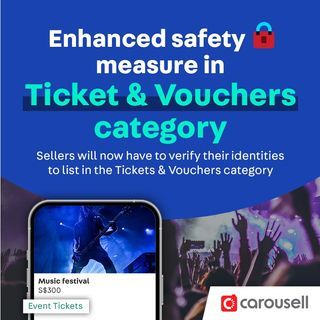 🔒 Enhanced safety measure in Tickets and Vouchers category