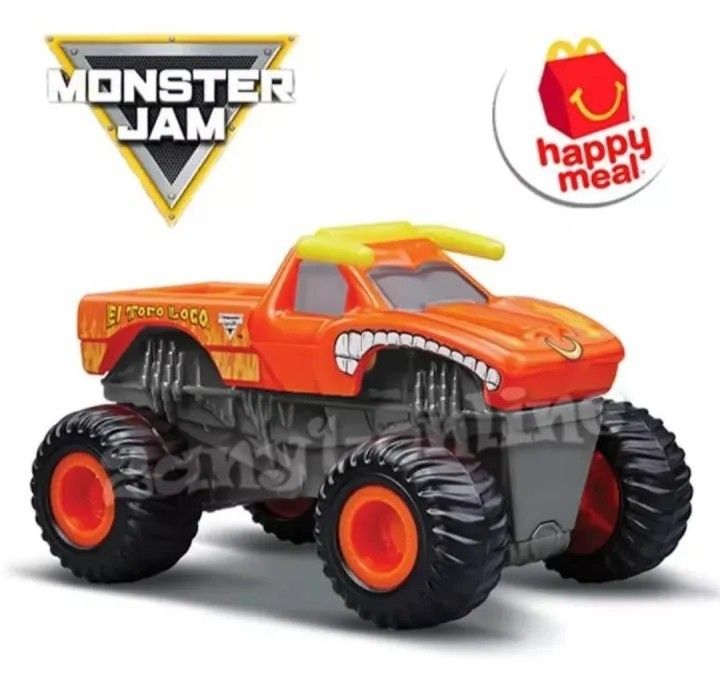 Monster jam mcdonalds toys shop
