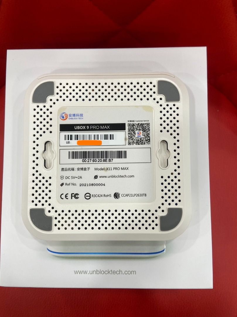 【艾爾巴二手】 UBOX 9 安博 盒子 PRO MAX X11 純淨版 #二手電視盒 #板橋店 26989