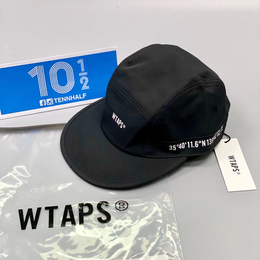 ✓現貨WTAPS T-7 5 PANEL CAP/ POLY. TWILL. SIGN ( 黑色Cap 帽