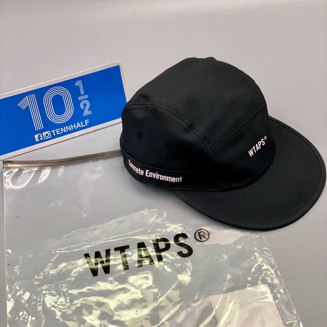 ✓現貨WTAPS T-7 5 PANEL CAP/ POLY. TWILL. SIGN ( 黑色Cap 帽supreme 