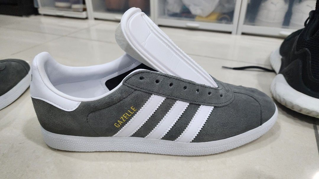 Adidas originals clearance gazelle grey