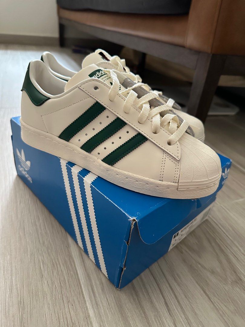 Adidas superstar on sale jungle green