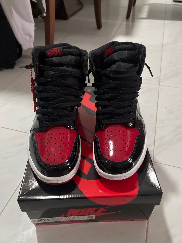 Jordan 1 chicago patent leather hotsell