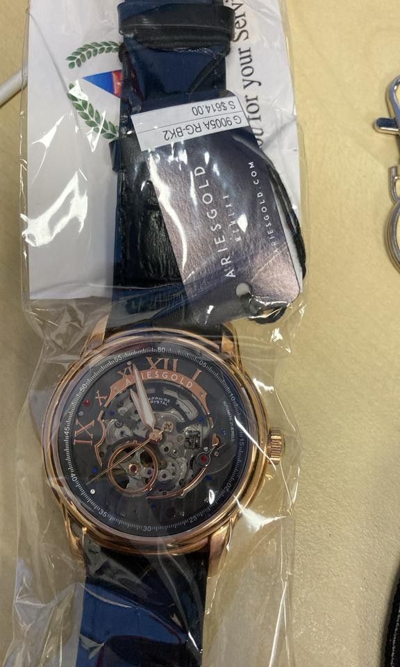 Aires Gold Watch