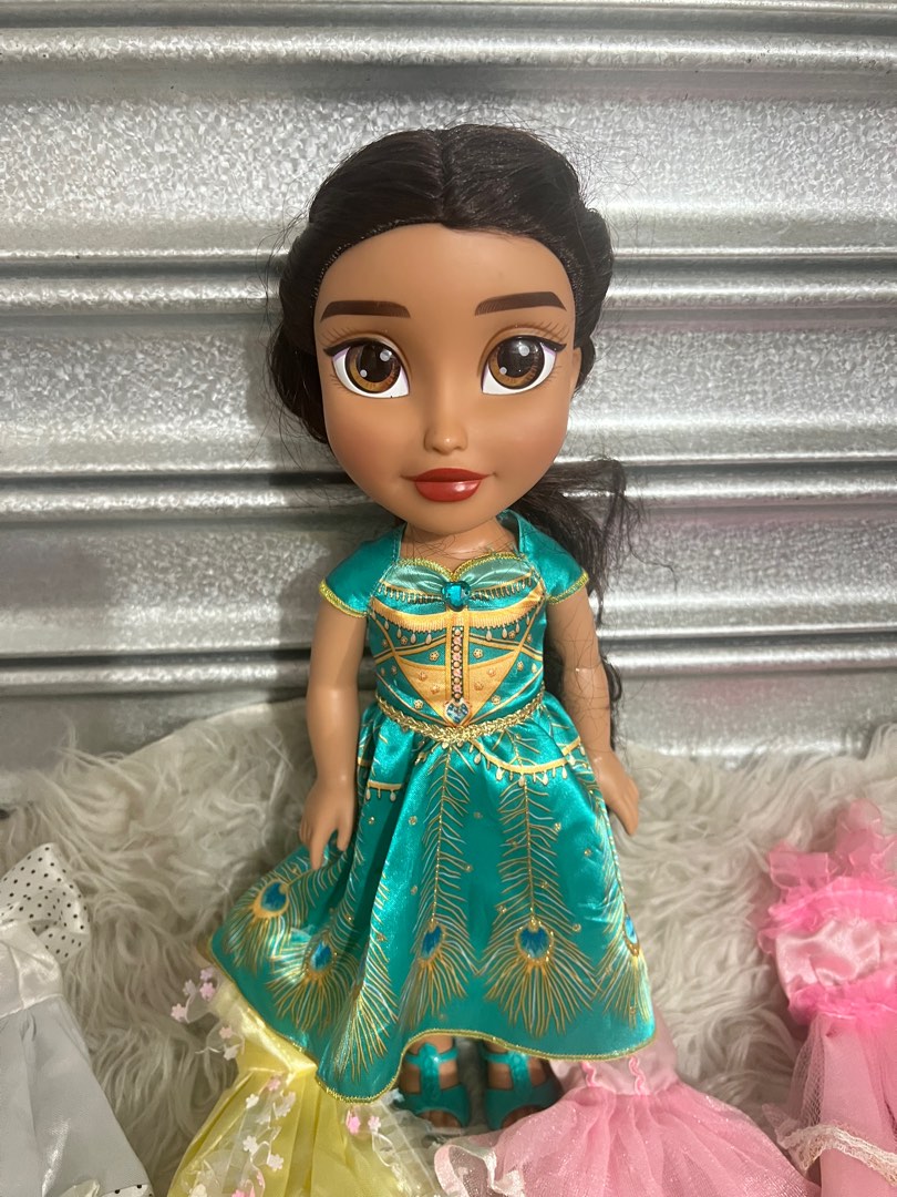 Aladdin 86152 Jasmine My First Toddler Doll, Teal, Hobbies & Toys, Toys
