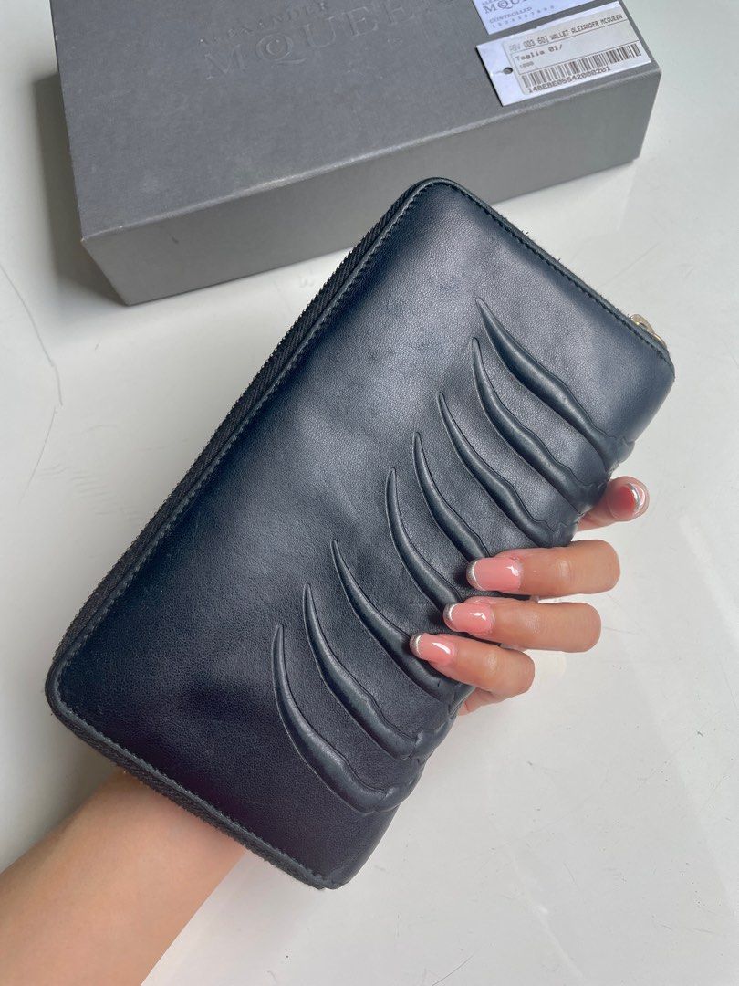 Alexander mcqueen wallet sale on sale