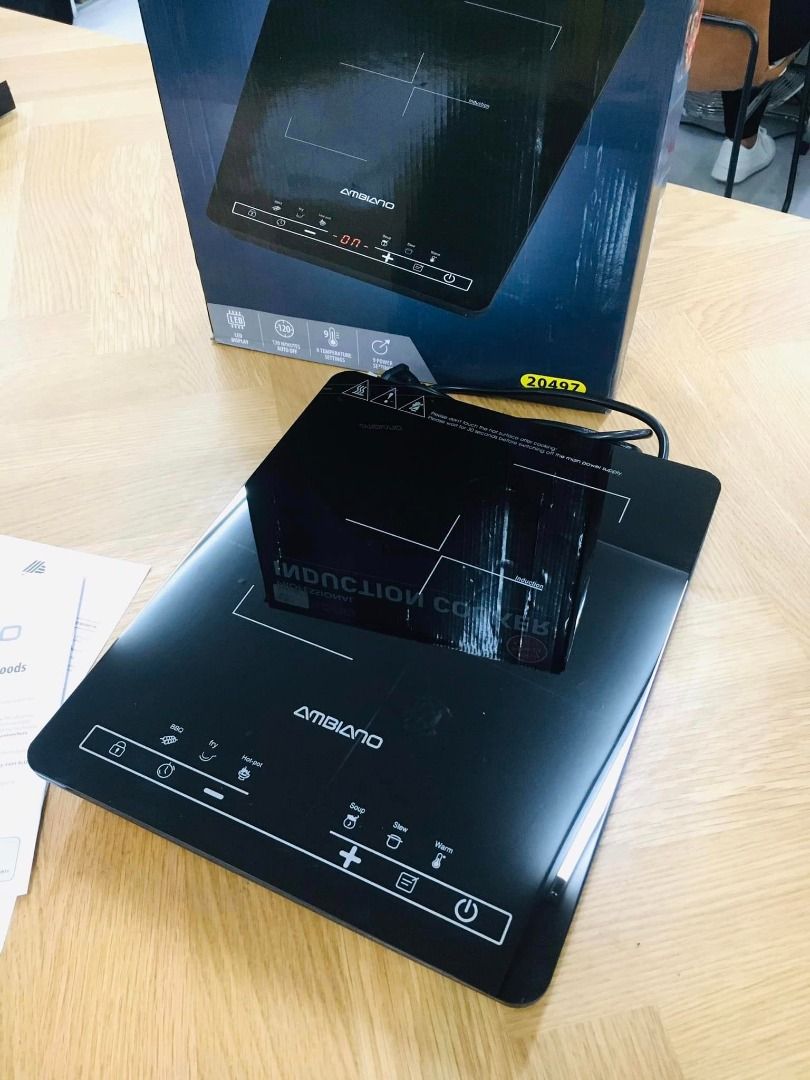 ambiano induction cooker, TV & Home Appliances, Kitchen Appliances