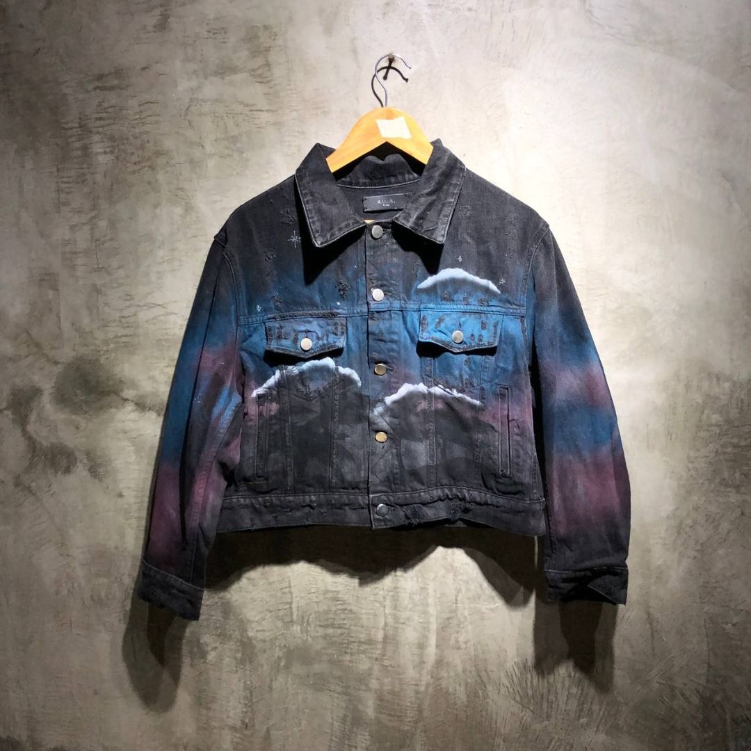 Amiri sherpa denim jacket outlet