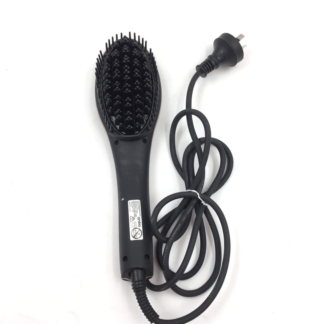 Hair straightener brush kmart discount