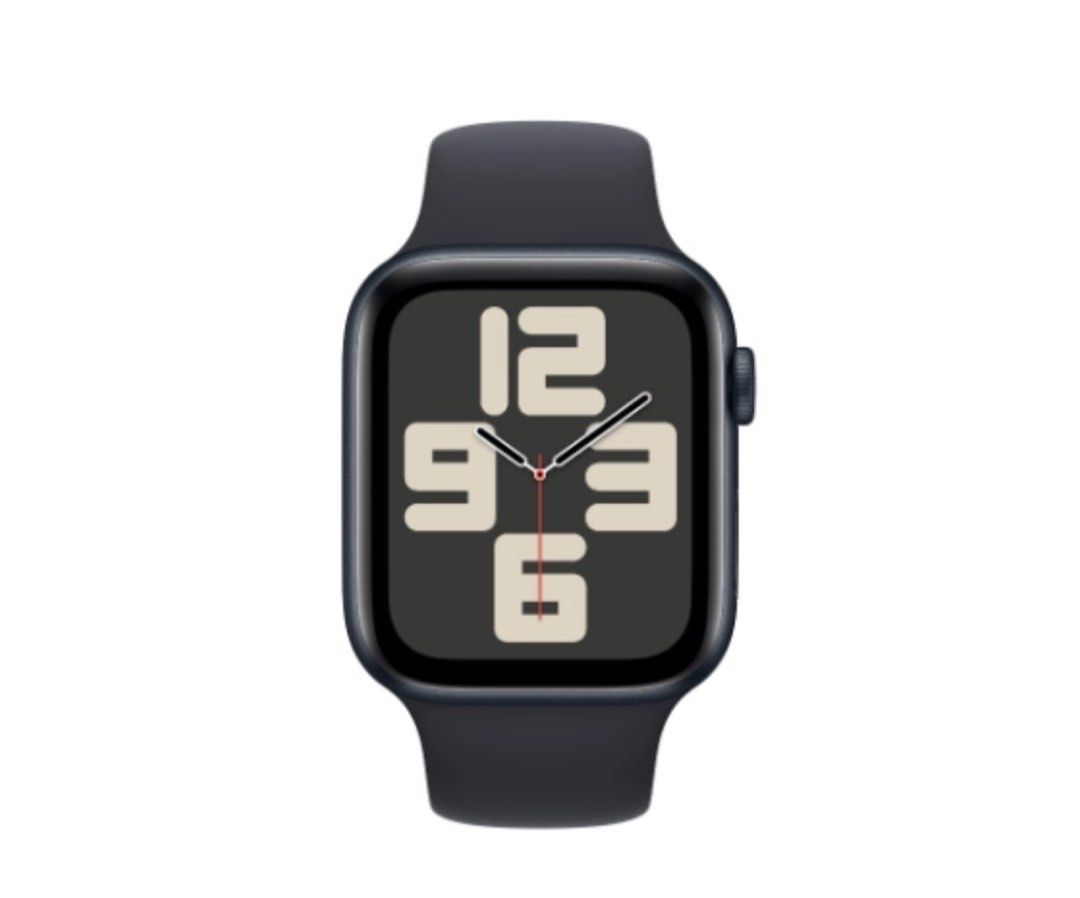 Apple Watch SE (Gen 2) 44mm Midnight AI Mid SR S/M GPS, 手提電話