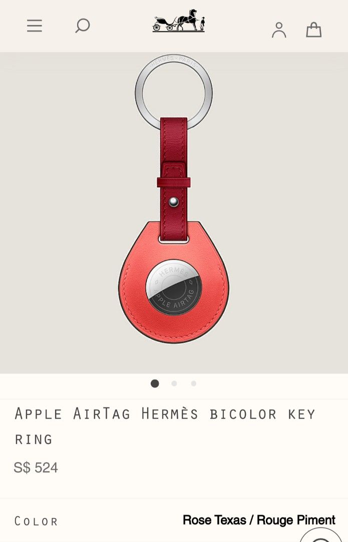 Apple et Hermès présentent l'Apple AirTag Hermès