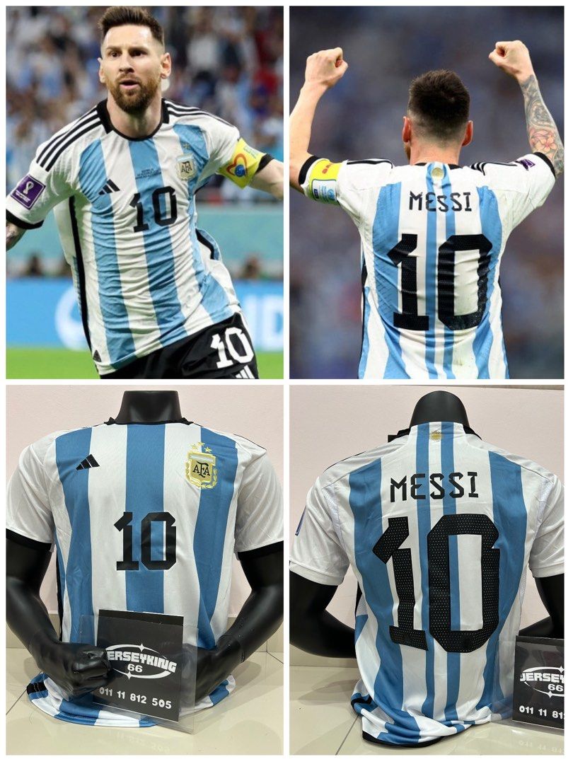 Buy Argentina 3 Start Messi kit 2022-23, Messi Jersey, Argentina Home  Jersey 22-23