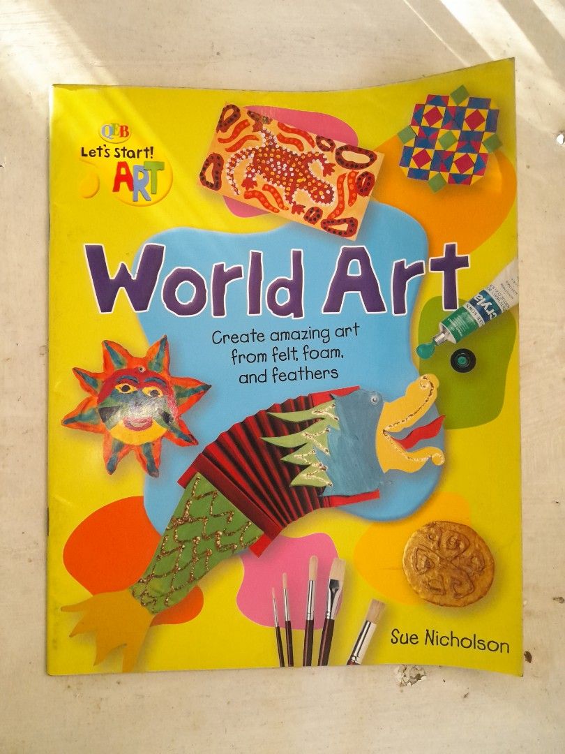 Art and crafts books bundle (Category: Craft Supplies & Tools) located in Quezon City. Submitted by salty_caramel (Listing ID 1258289324, Image 3). Description: 🌈selling as a bundle only🌈 🌸 Draw with Einstein Kristiansen and Faber-Castell 🌸 World Art 🌸 Painting 🌸 Cartooning for Kids 🌸 Stencils and Prints 🌸 Working with Cardboard Cylinders 🌸 Halloween Arts and Crafts (hardbound).