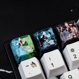 Artisan Keycaps - Koi Fish | Keycaps For Mechanical Keyboards | 鍵盤鍵帽64202085677442110