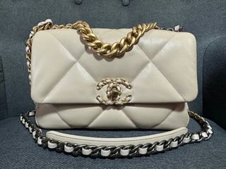 CHANEL 22C Lt Beige Pearl Crush Mini Flap Bag *New - Timeless Luxuries