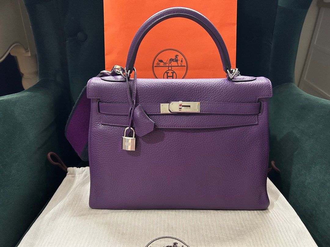 Hermès 2012 Pre-owned Kelly 32 Retourne Two-Way Bag