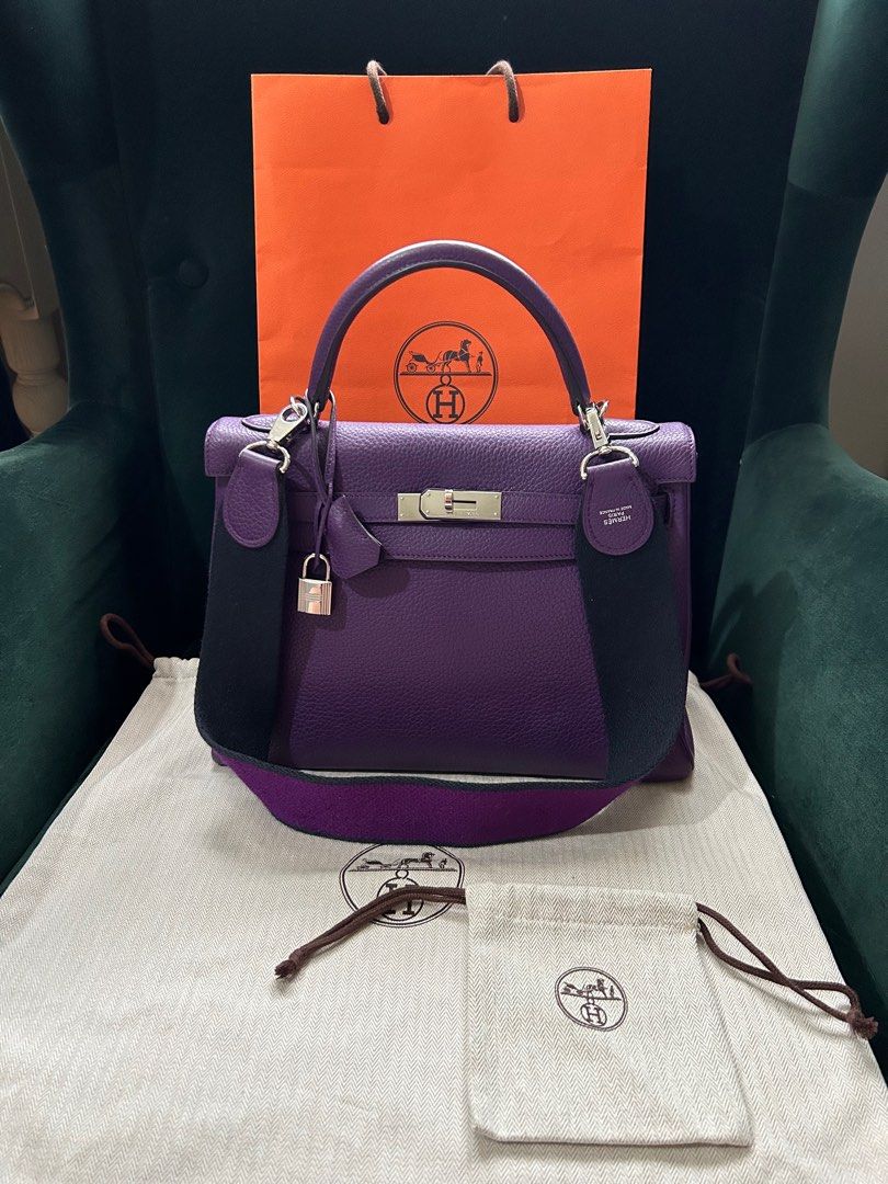 Hermès 2012 Pre-owned Kelly 32 Retourne Two-Way Bag