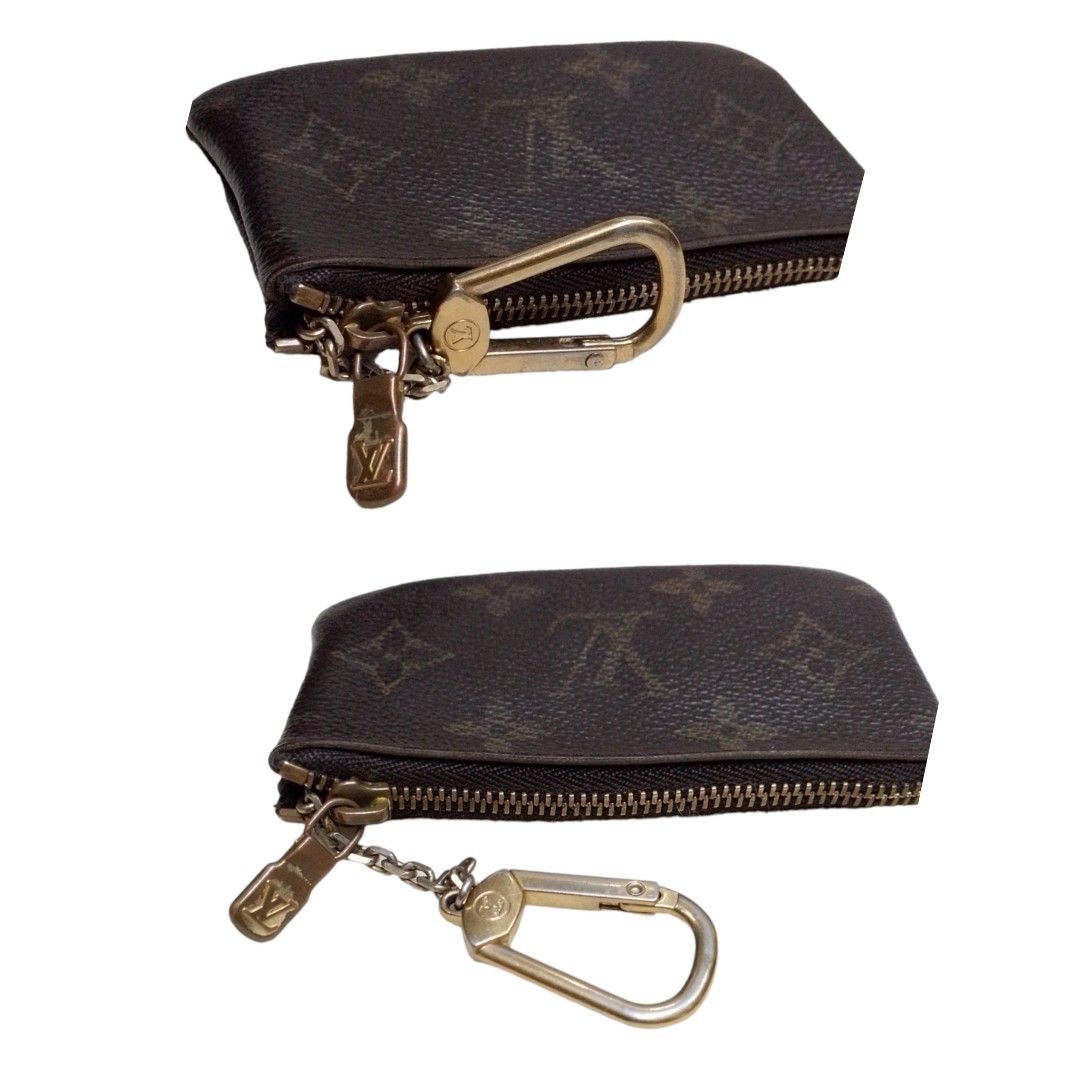 🎯LOUIS VUITTON MONOGRAM KEY POUCH CLES KEYCHAIN WALLET - CA 0025