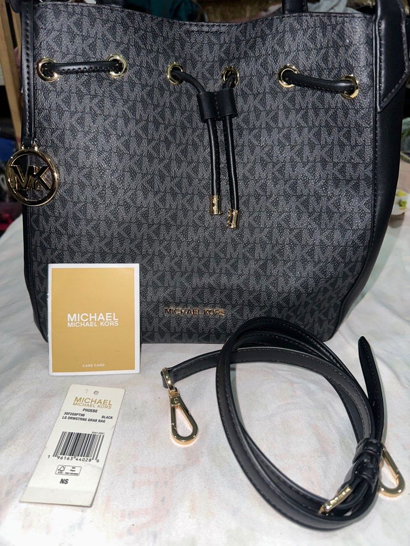 Michael kors shop logo bucket bag