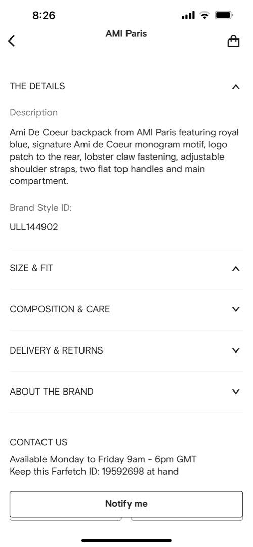 Backpack (Category: Backpacks) located in Singapore. Submitted by nxt9319 (Listing ID 1258214009, Image 9). Description: .