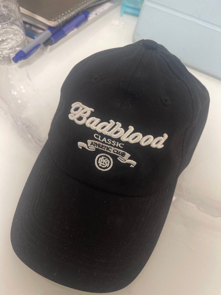 badblood black cap, Men's Fashion, Watches & Accessories