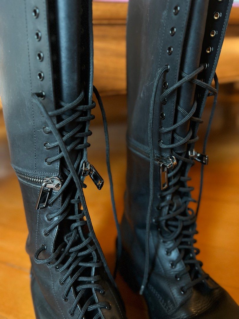 Balenciaga riding shop boots