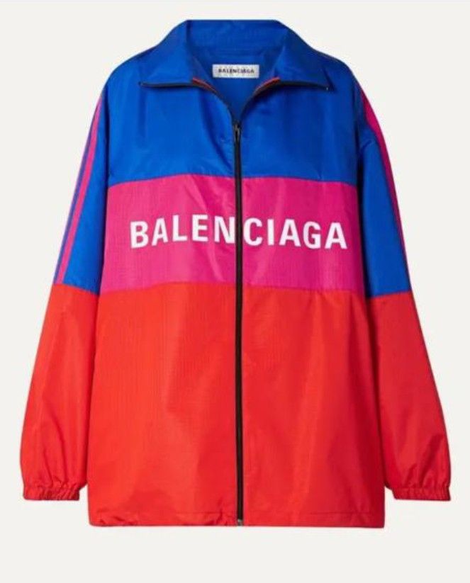 Balenciaga clearance windbreaker pink