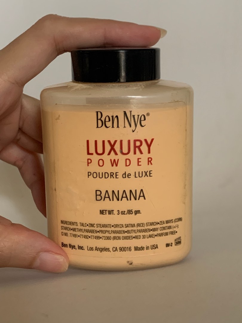 Banana Luxury Ben Nye Powder Yellow, Beauty & Personal Care, Face ...