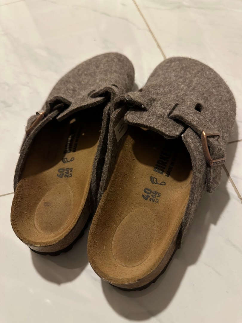 birkenstock clogs metallic