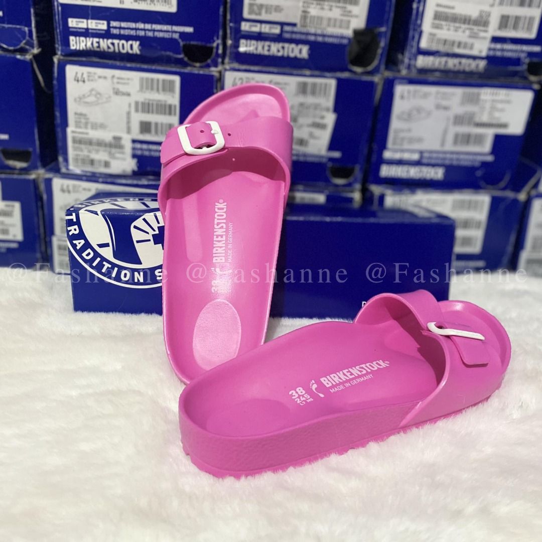 Birkenstock madrid deals neon pink