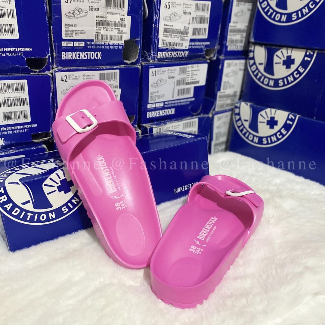 Birkenstock madrid deals neon pink
