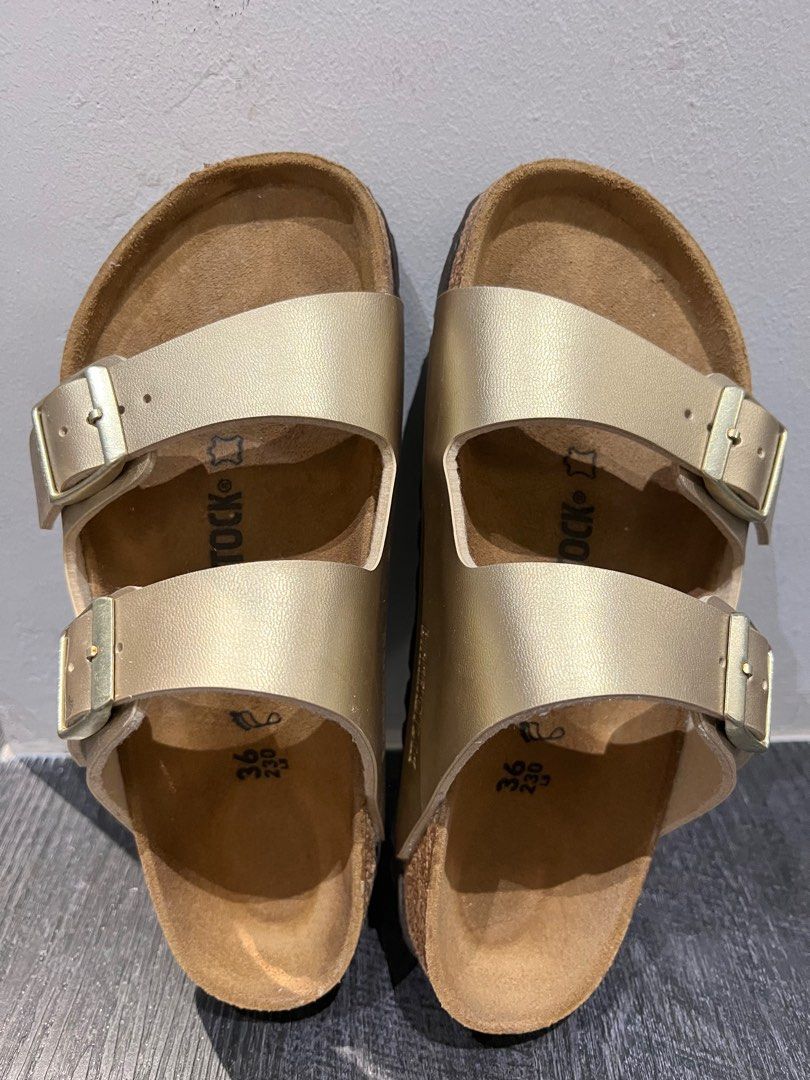 Matte gold sale sandals