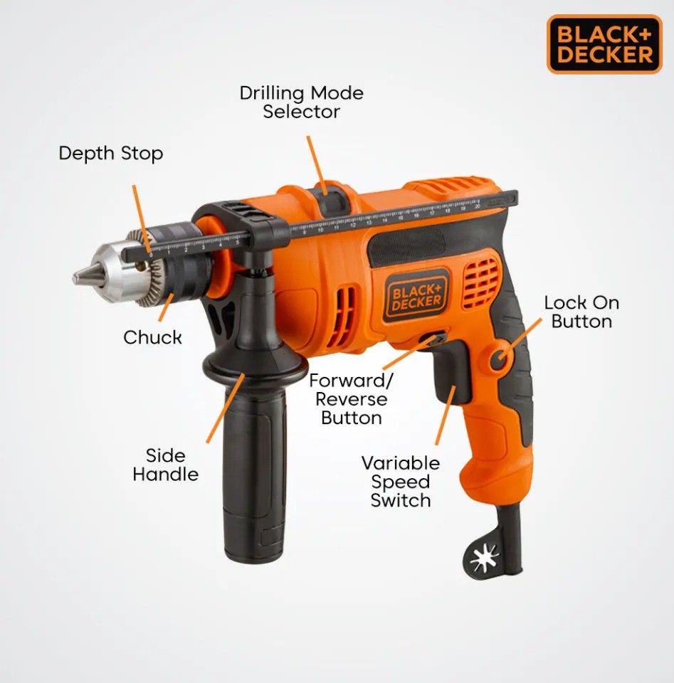 Black and decker deals drill handle