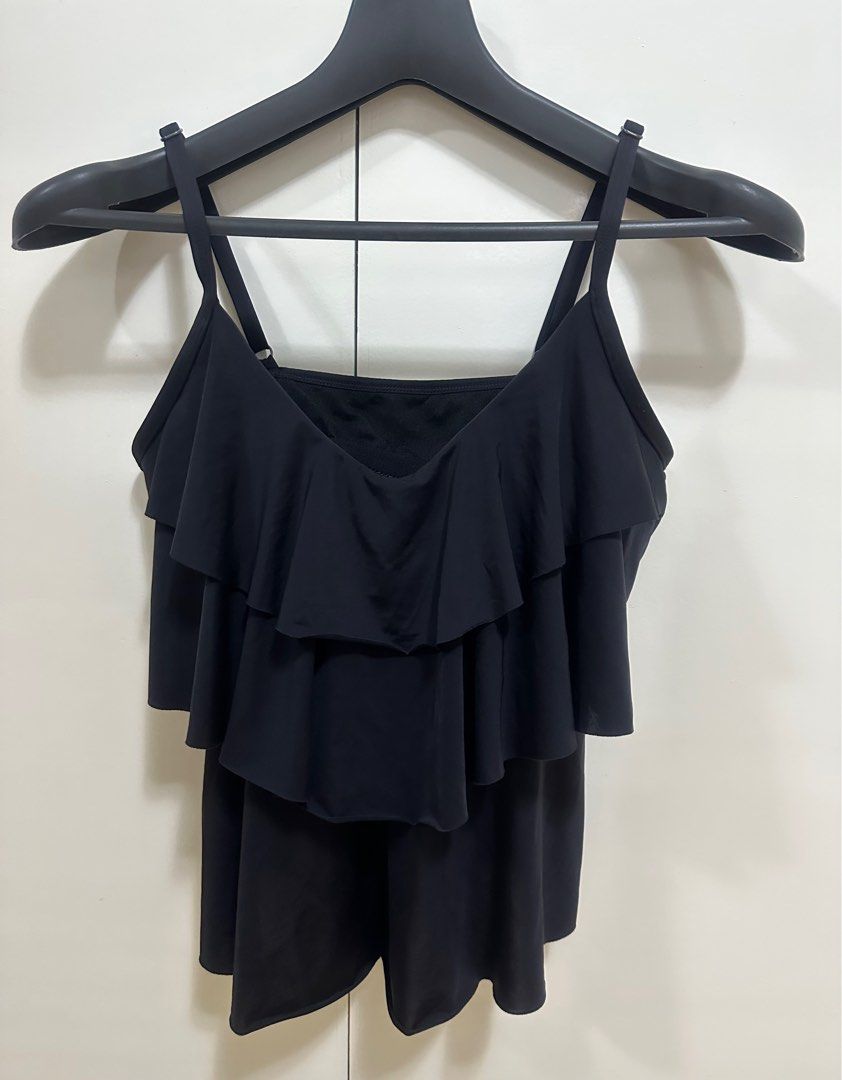 Kenneth cole hotsell ruffle tankini