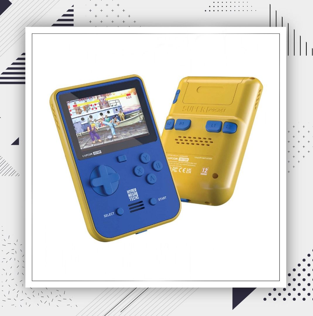 Blaze Entertainment - Hyper Mega Tech! CAPCOM Super Pocket - Blue 