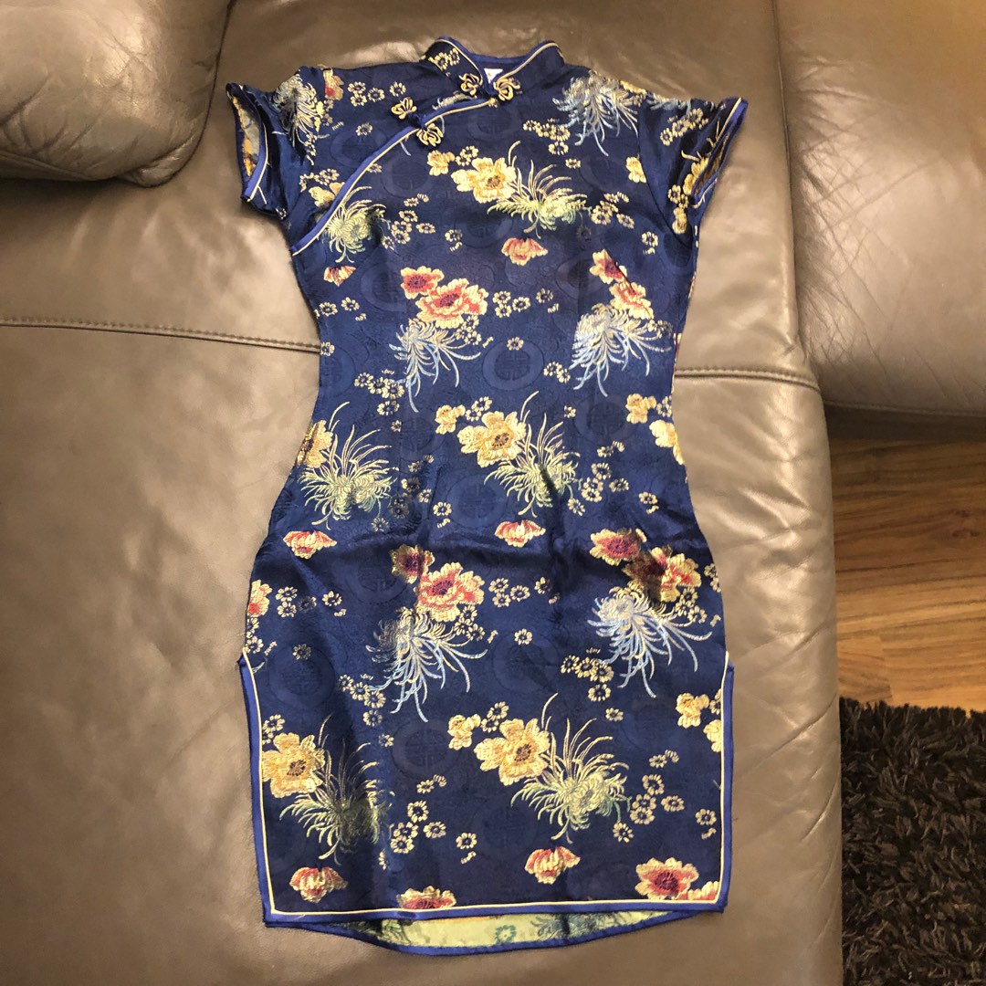 The Cheongsam Edit - Classic Top in Porcelain Blue