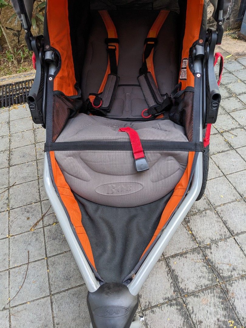 Bob double jogging stroller orange discount