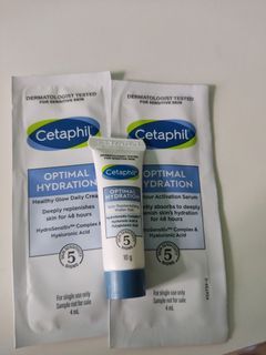 Brand new cetaphil optimal hydration water gel serum cream