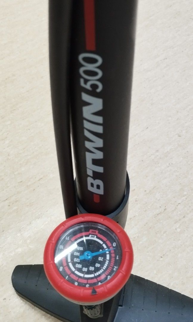 BTWIN 500 Bike Pump, Sports Equipment, Bicycles & Parts, Parts ...