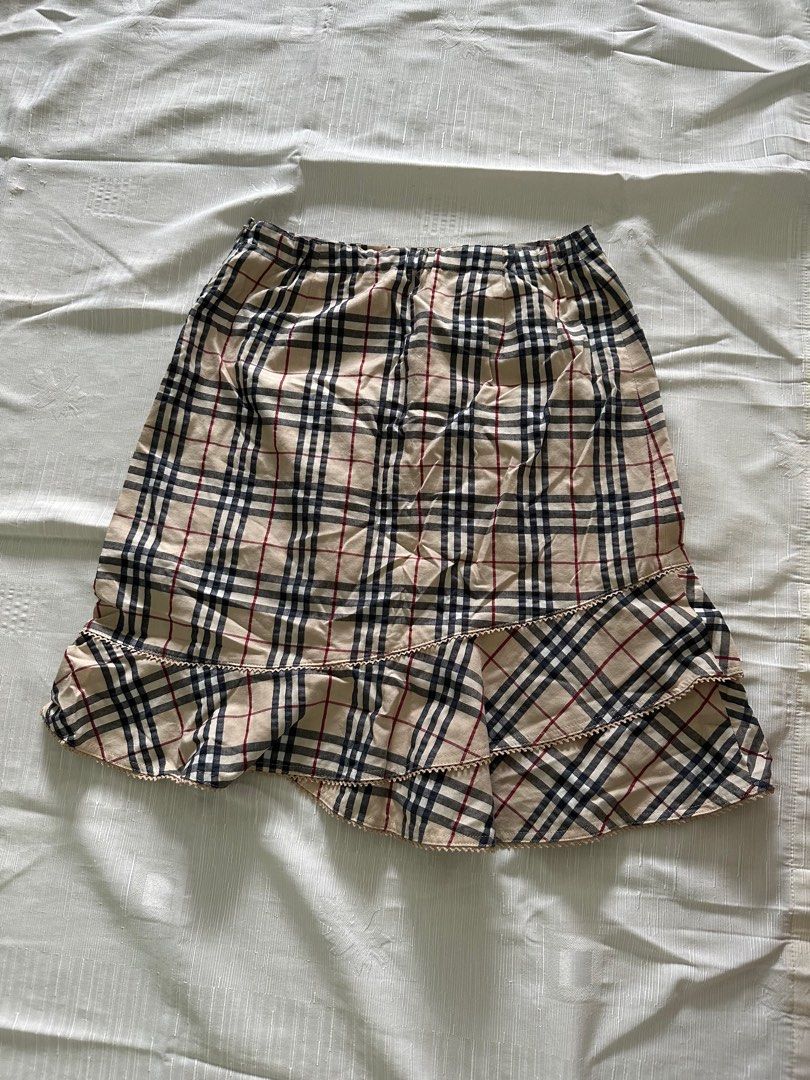 Burberry nova check skirt online