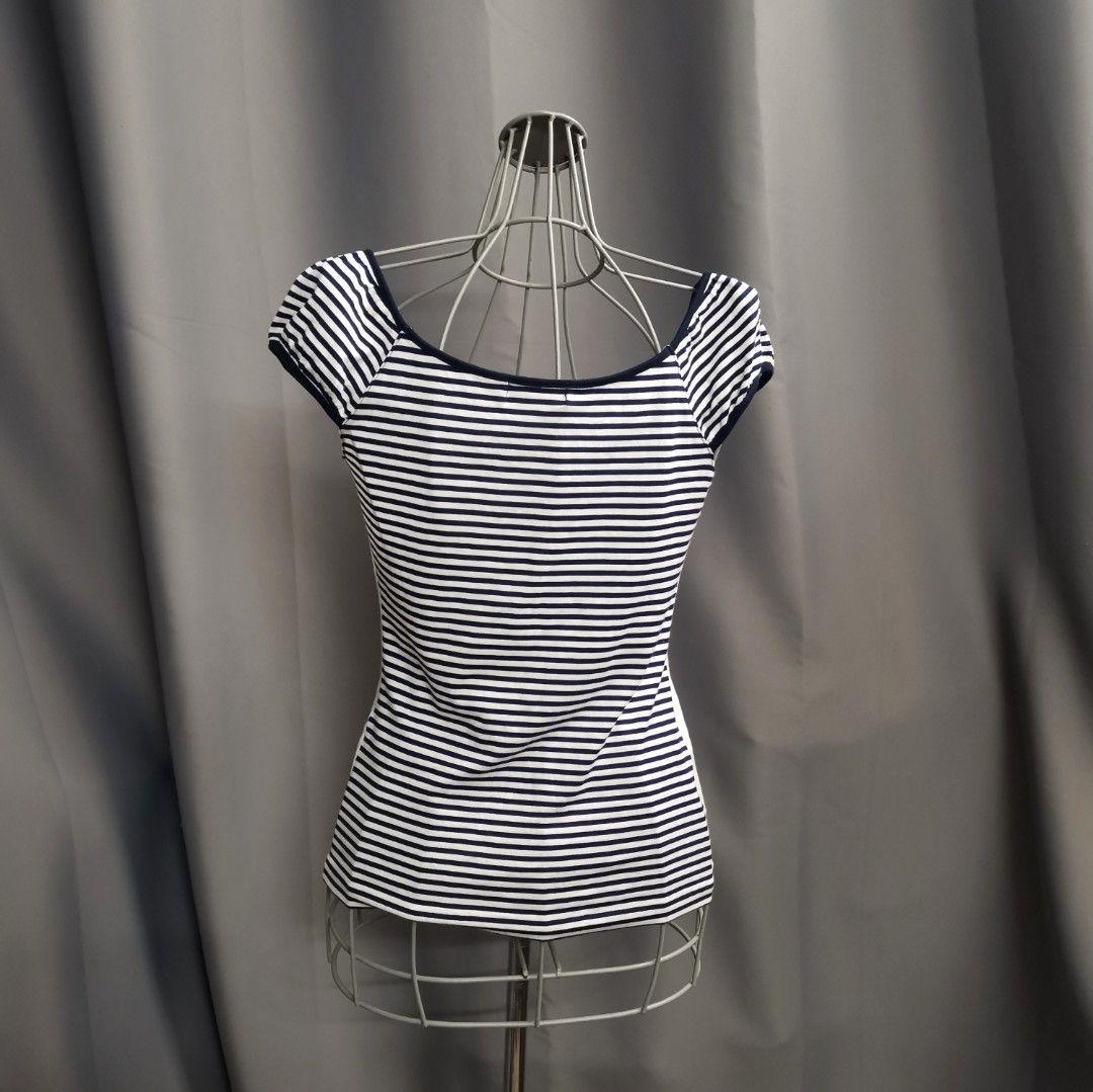 Burberry off the shoulder top shop